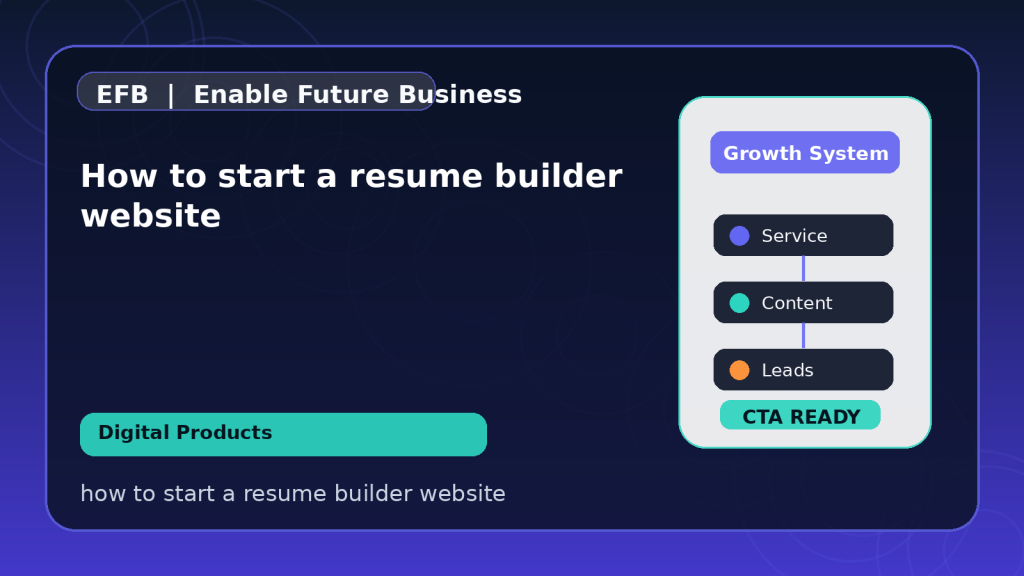 How to start a resume builder website — how to start a resume builder website